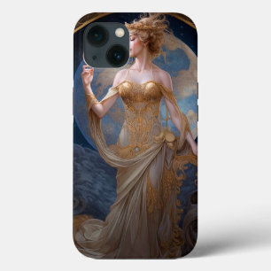 Måne guddess drottning Fantasy Art