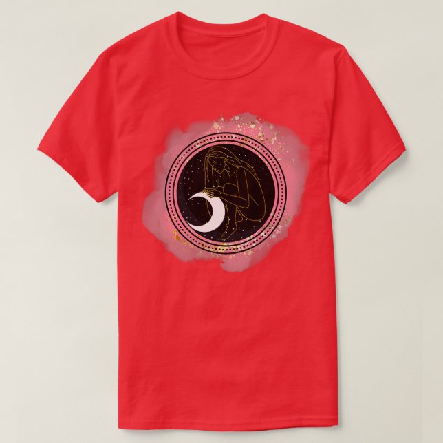Måne gudinna t shirt (Design framsida)