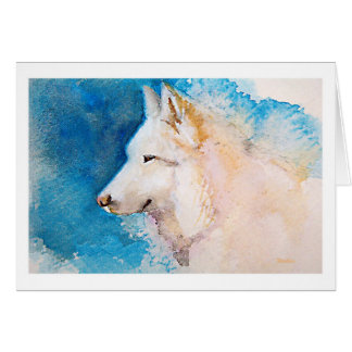 Måne Hälsningskort