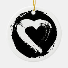 Måne Heart Car Ornament
