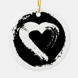 Måne Heart Car Ornament