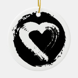 Måne Heart Car Ornament