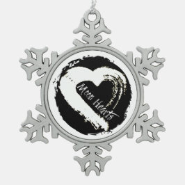 Måne Heart Car Ornament