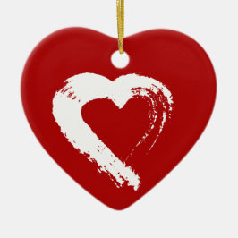 Måne Heart Ornament
