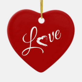 Måne Heart Ornament