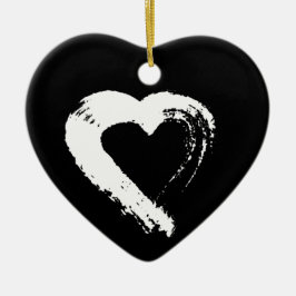 Måne Heart Ornament