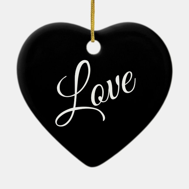 Måne Heart Ornament (Baksidan)