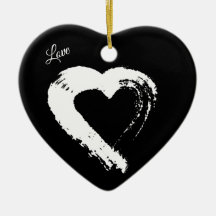 Måne Heart Ornament