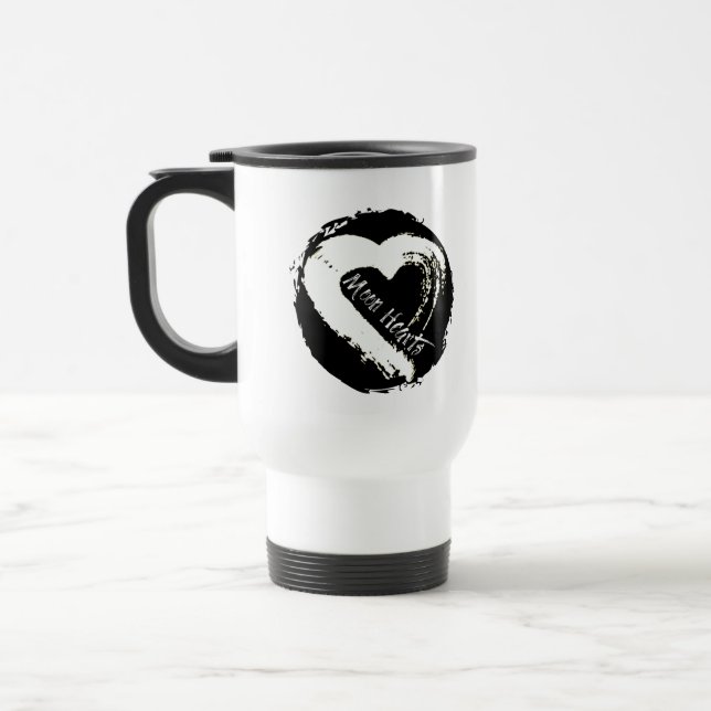 Måne Heart Resemugg (Vänster)
