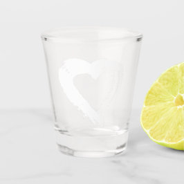 Måne Hjärtat Shot Glas