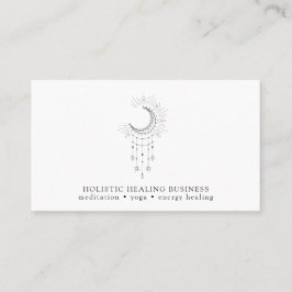 Måne Holistic Healer Affärskort Visitkort