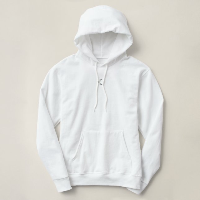 Måne hoodie t shirt (Design framsida)
