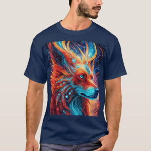 Måne Hund T Shirt