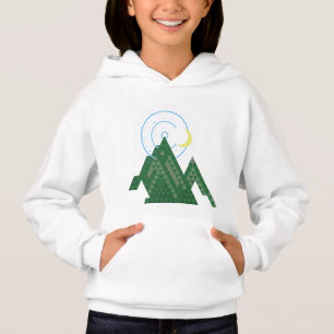 måne i himlar i bergsområdet t shirt