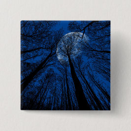 Måne i Natten Himlar Knapp