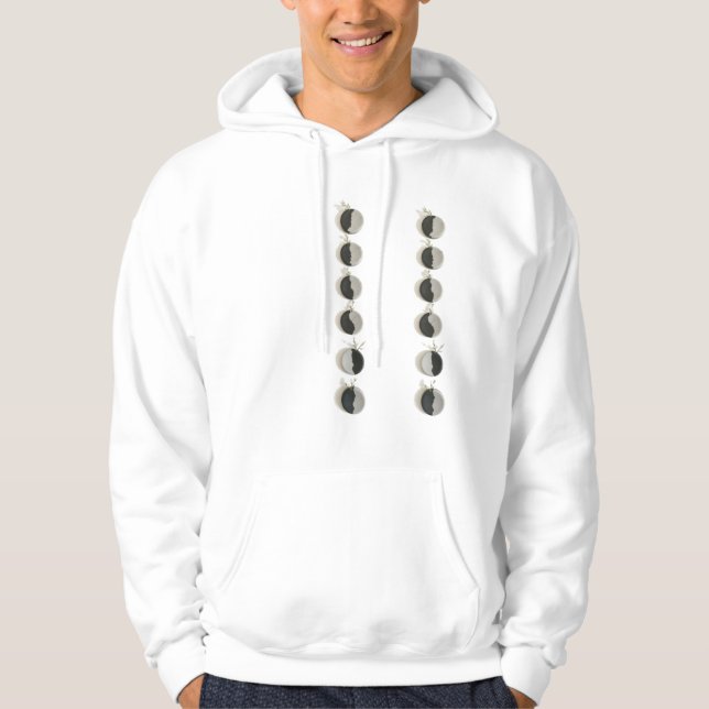 Måne i Stillness Hoodie (Framsida)