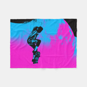 Måne Jumping- Fleecefilt