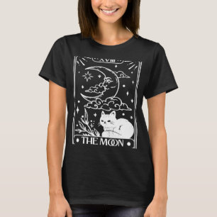 Måne-katthöljet för tarotkort för mystiska, kelest t shirt