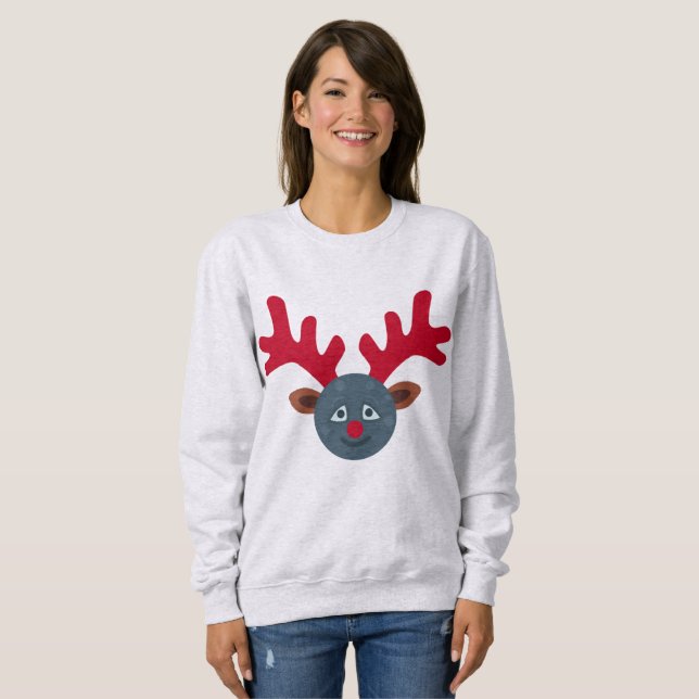 måne-kemi-renare, sojabönssoja tröja (Hel framsida)