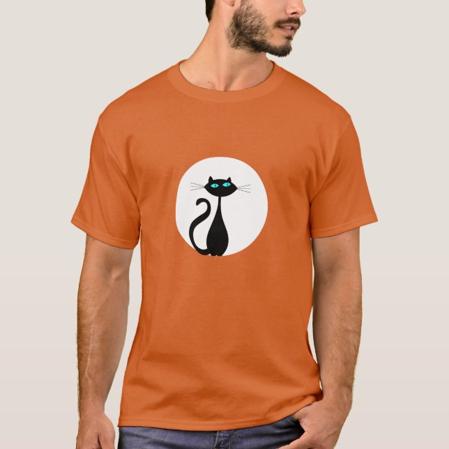 Måne Kitty T Shirt (Framsida)
