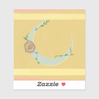 Måne Klistermärken