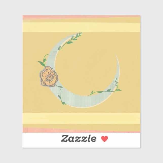 Måne Klistermärken (Ark)