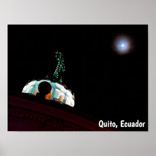 Måne & kor, Quito, Ecuador Poster