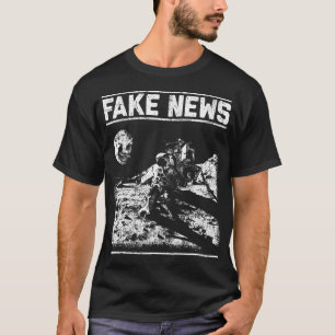 Måne Landing Hoax Apollo 11 1969 Konspirationsteor T Shirt