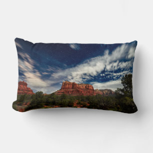 Måne Light over Sedona, Arizona Lumbarkudde