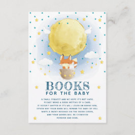 Måne Luft-ballongen Bokar för Baby Tilläggskort