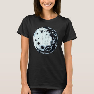 Måne Lunar Art Humor Women Proud T Shirt
