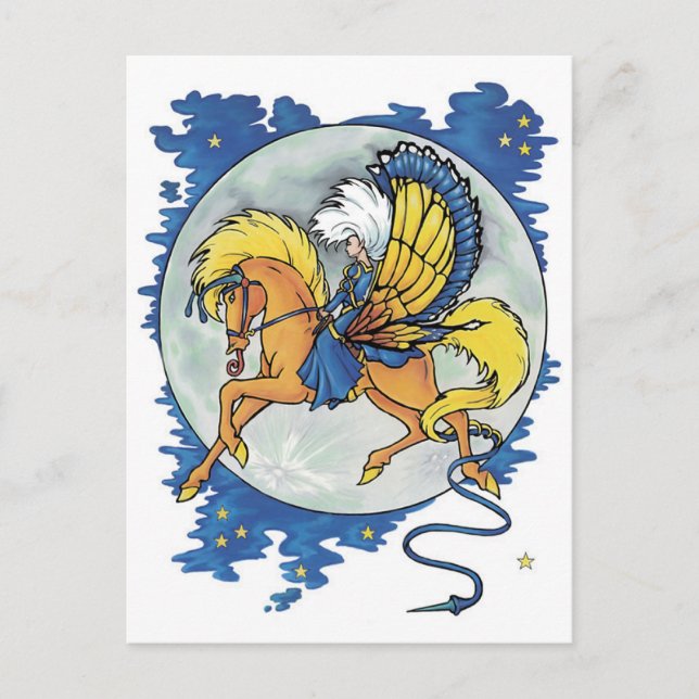 Måne Magic Vykort (Framsida)