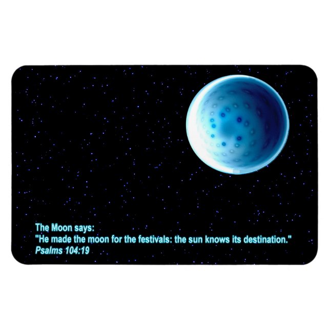 Måne Magnet (Horisontell)