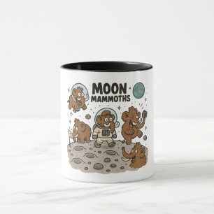 MÅNE MAMMOTHS roligt Mugg