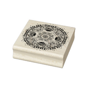 Måne Mandala MoonChild Yoga Stämpel