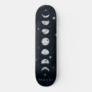 måne mini skateboard bräda 18,5 cm