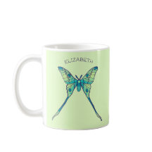 Måne Moth Magic - Butterfly Älskare Art