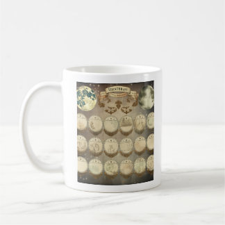 Måne Mystique - Antique Phases of the Måne Calen Kaffemugg