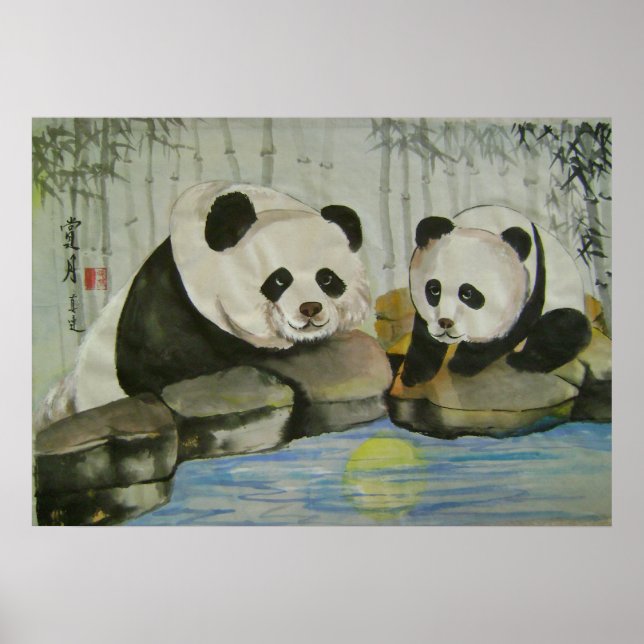 måne natt poster (Framsidan)