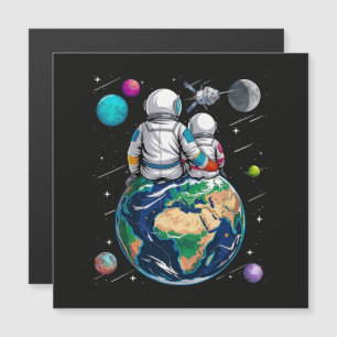 Måne Och Astronaut
