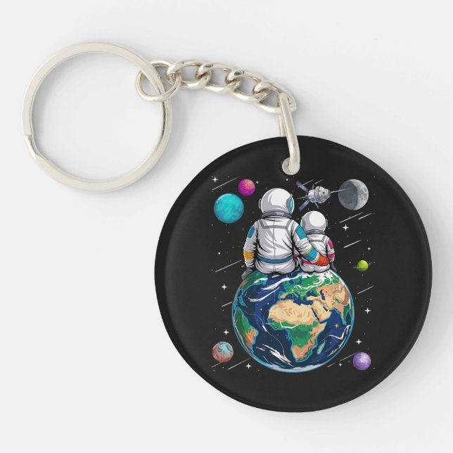 Måne Och Astronaut (Framsidan)