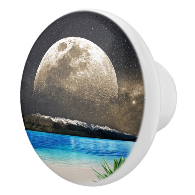 Måne och Beach Knopp (Höger)