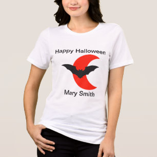 Måne och Fladdermus T Shirt