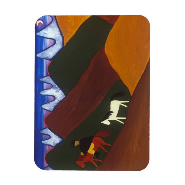 Måne och Puma hälsar farväl till Magnet (Vertikal)