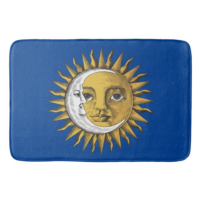 Måne och Sol Badrumsmatta (Framsidan)