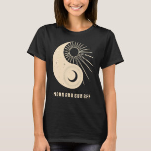 Måne och Sol bästa vänner för BFF Vänskap D T Shirt