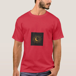 Måne och sol Himmelsk gåva T Shirt