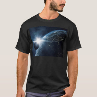 måne och sol t shirt