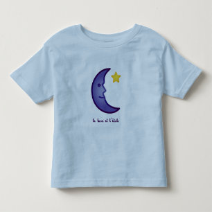 Måne och Star Småbarn T-Shirt