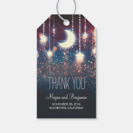 Måne och Stars Bröllop Presentetikett